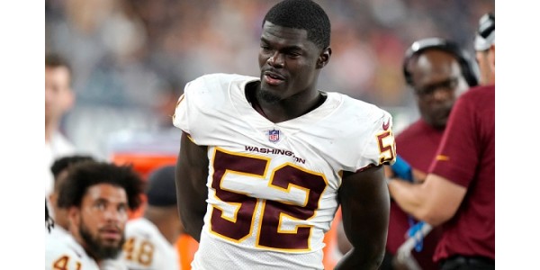 Jamin Davis är hedrad att ansluta sig till Washington Redskins Jamin Davis är hedrad att ansluta sig till Washington Redskins